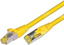 [PKW-KAT6A- 0.25 GE] CAT6A HQ Patchkabel, S/FTP, LSOH, Lifetime Warranty, gelb (0.25)